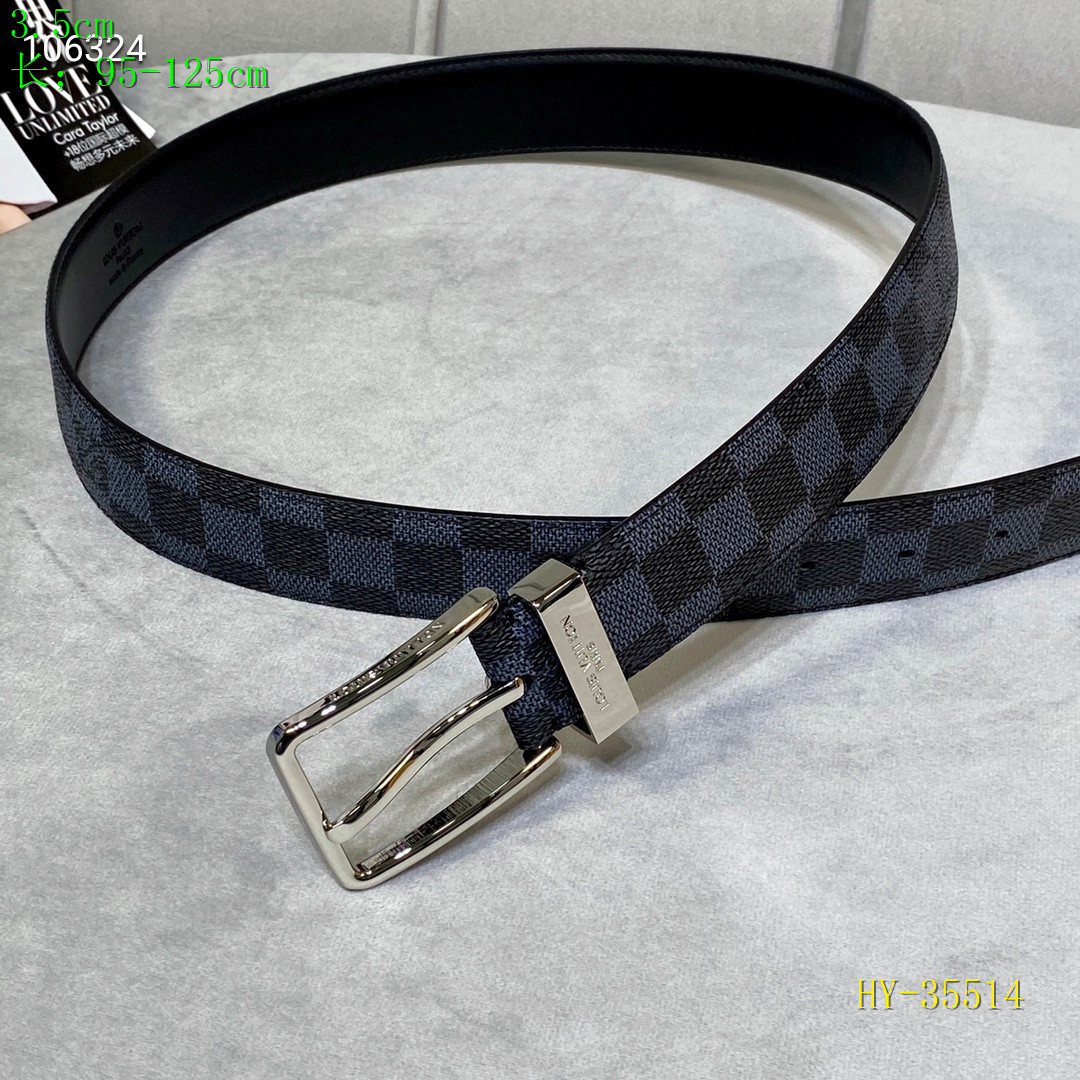 LV Belts 3.5 cm Width 084